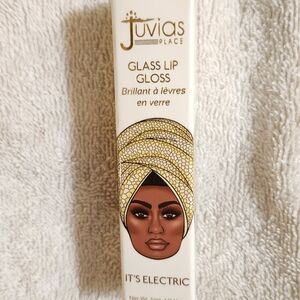 NIB Juvia's Place Glass Lip Gloss- It's Electric/Gold Shimmer $15